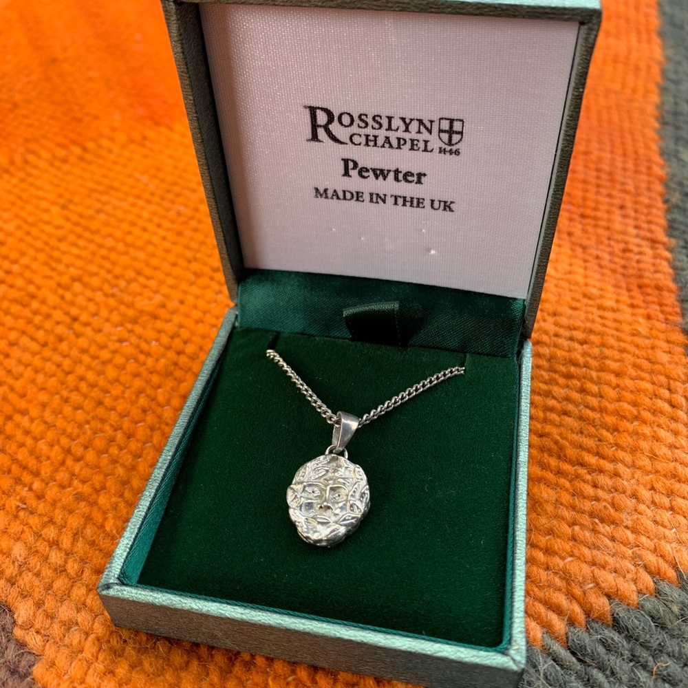 Green Man Necklace